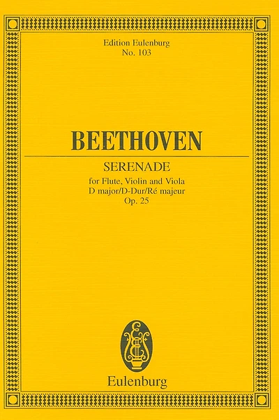 Serenade In D Major, Op. 25