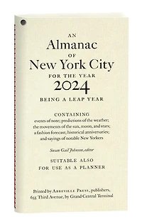 An Almanac of New York City for the Year 2024