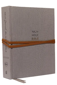 NKJV, Journal the Word Bible: Reflect, or Create Art Next to Your Favorite Verses (Cloth over board, Red Letter, Comfort Print)