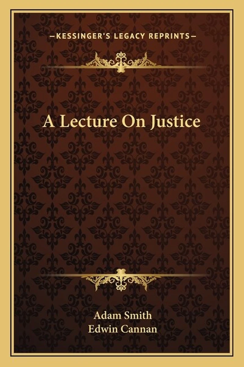 A Lecture On Justice