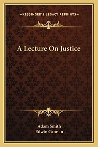 A Lecture On Justice
