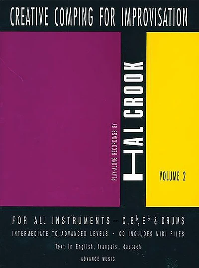 Creative Comping For Improvisation, Vol 2: English/french/german Language Edition, Book And Cd