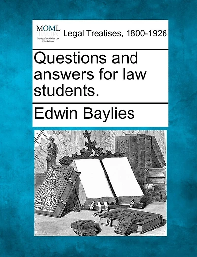 Questions And Answers For Law Students.
