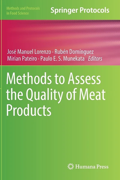Methods to Assess the Quality of Meat Products