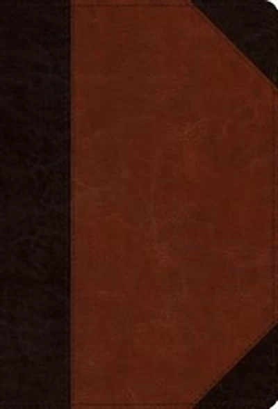 Esv Large Print Compact Bible (trutone, Brown/cordovan, Portfolio Design)