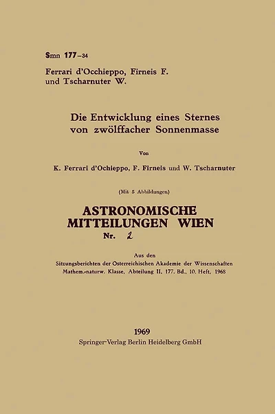 Die Entwicklung eines Sternes von zwölffacher Sonnenmasse