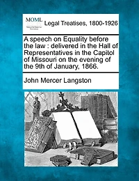 A Speech On "equality Before The Law"