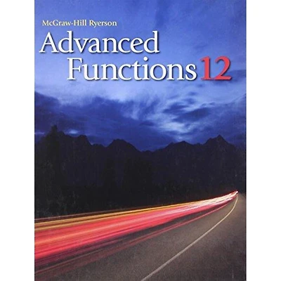 Advanced Functions 12: Study Guide and University Handbook