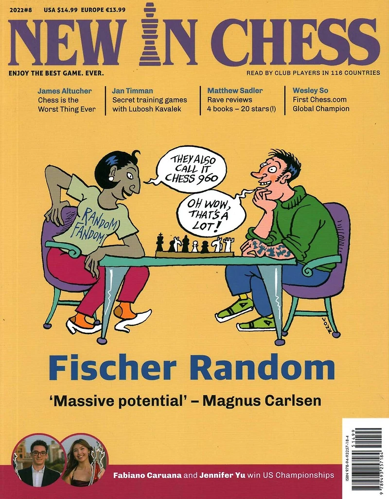 New Chess Magazine 2022/8: The World's Premier Read By Club Players 116 Countries
