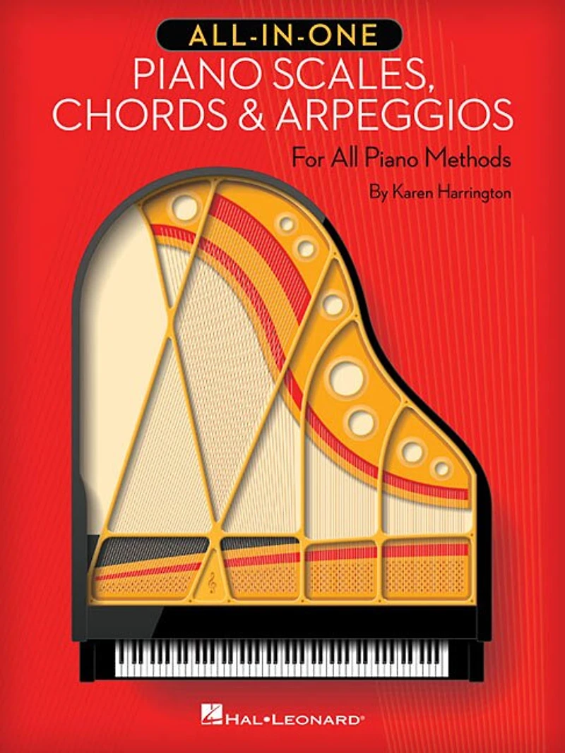 All-in-one Piano Scales, Chords & Arpeggios: For All Methods
