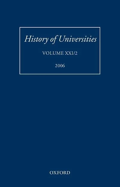 History of Universities: Volume XXI/2