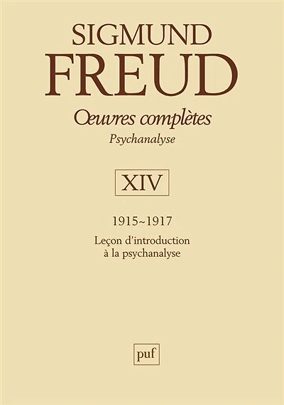 1915-1917: leçons d'introduction à la psychanalyse