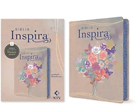 Biblia Inspira NTV con Filament  (SentiPiel, Acuarela rosa)