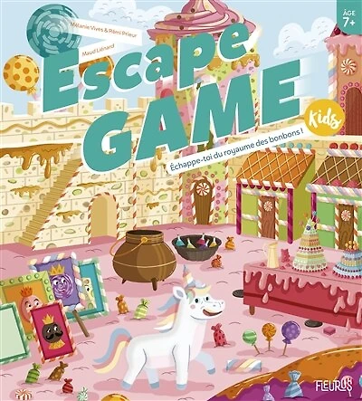Escape game kids: échappe-toi du royaume des bonbons !