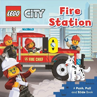 LEGO® City Fire Station: A Push, Pull and Slide Book