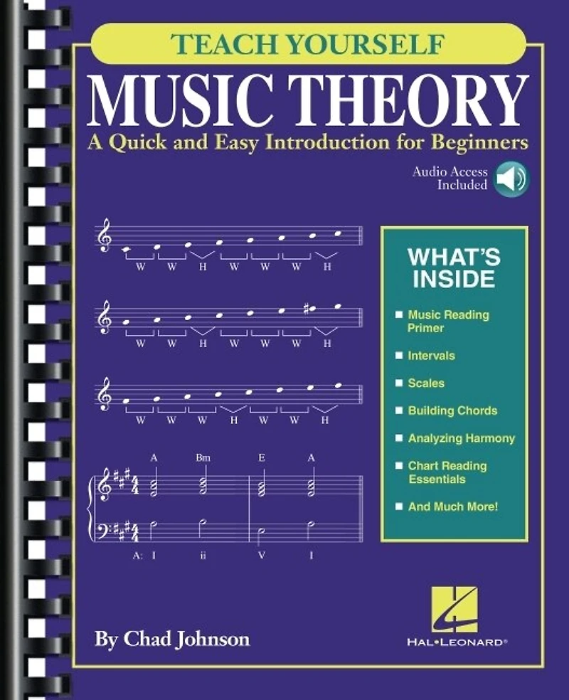 Teach Yourself Music Theory: A Quick and Easy Introduction for Beginners with Audio Access Included