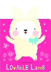 Snuggles: Lovable Lamb: A Touch-and-Feel Interactive Board Book with Plush Ears (Adorable Easter Gifts, Sweet Animal Book for Shower Gift)