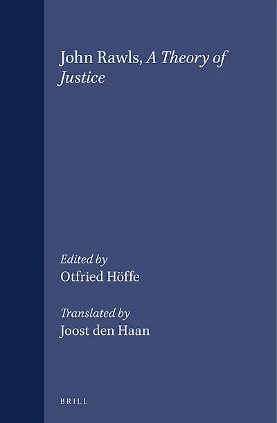 John Rawls, A Theory of Justice