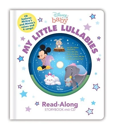 Disney Baby My Little Lullabies Read-along Storybook And Cd