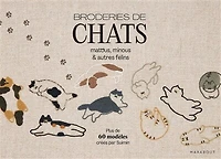 Broderies de chats: matous, minous & autres félins