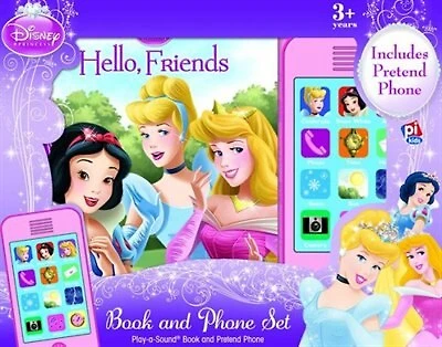 Disney Princess Bk & Phone Hello Friends