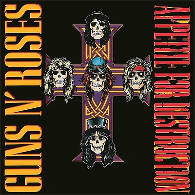 Appetite For Destruction by Guns N' Roses (2 LPS)