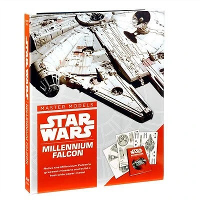Star Wars Master Models Millennium Falcon: Relive The Falcon's Greatest Missions And Build A Foot-wide Paper Model