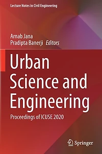 Urban Science and Engineering: Proceedings of ICUSE 2020