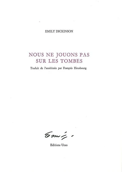 Nous ne jouons pas sur les tombes