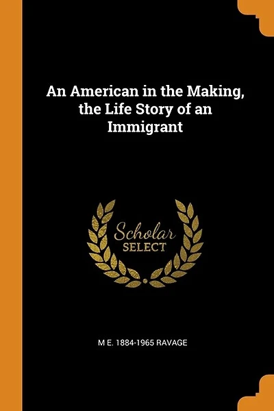 An American in the Making, the Life Story of an Immigrant