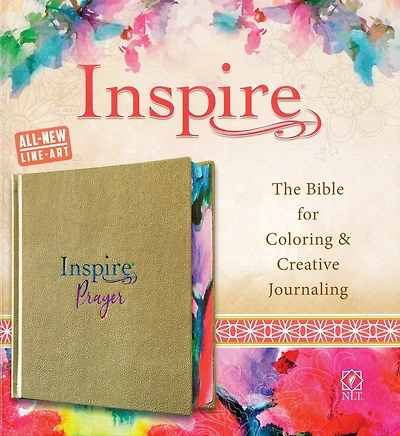 Inspire PRAYER Bible NLT (Softcover): The for Coloring & Creative Journaling