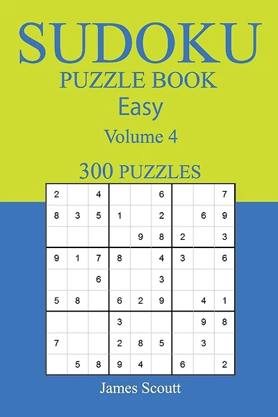 300 Easy Sudoku Puzzle Book: Volume 4