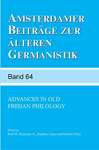 Advances in Old Frisian Philology