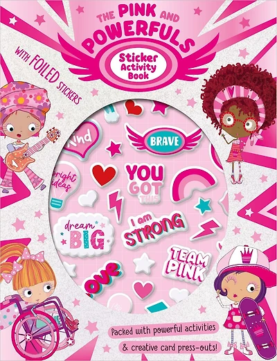 PINK & POWERFULS STICKER ACTIVITY