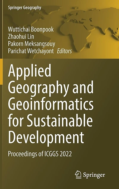 Applied Geography and Geoinformatics for Sustainable Development: Proceedings of ICGGS 2022