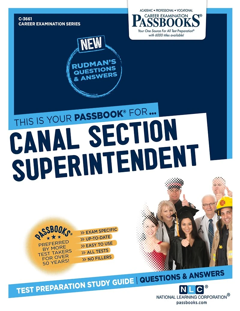 Canal Section Superintendent (C-3661): Passbooks Study Guide