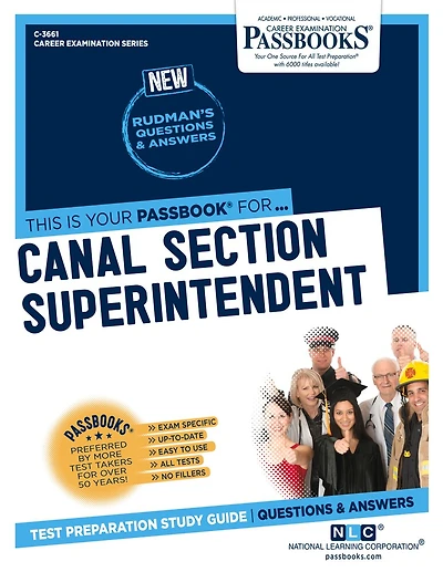 Canal Section Superintendent (C-3661): Passbooks Study Guide