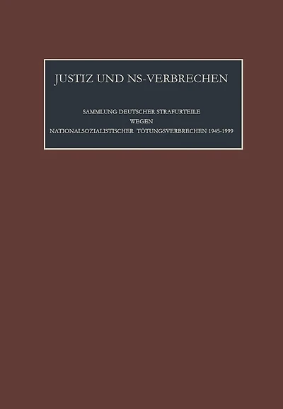 Die vom 25.5.1984 bis zum 5.10.1985 ergangenen Strafurteile. Lfd. Nr. 892-898