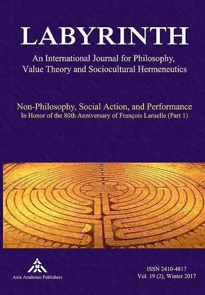 Non-Philosophy, Social Action, and Performance: In Honor of the 80th Anniversary of François Laruelle (Part 1)