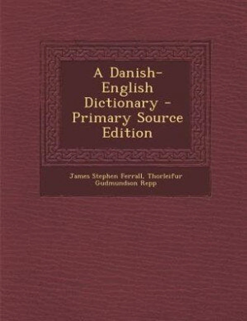 A Danish-English Dictionary