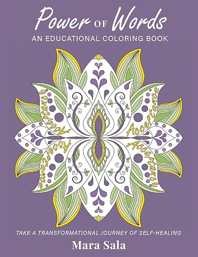 Power of Words: An Educational Coloring Book