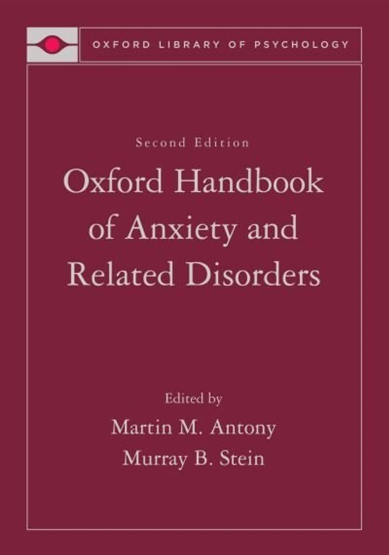 Handbook of Anxiety and the Anxiety Disorders