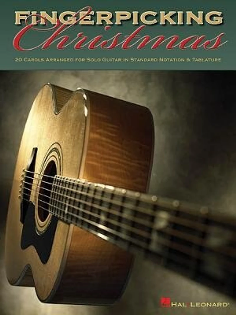 Fingerpicking Christmas: 20 Carols Arranged For Solo Guitar Notes & Tablature