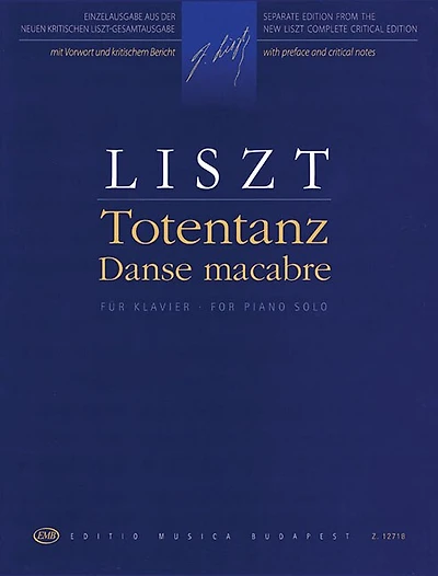 Totentanz - Danse Macabre: Piano Solo
