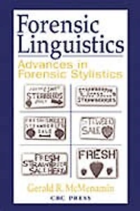 Forensic Linguistics: Advances Stylistics