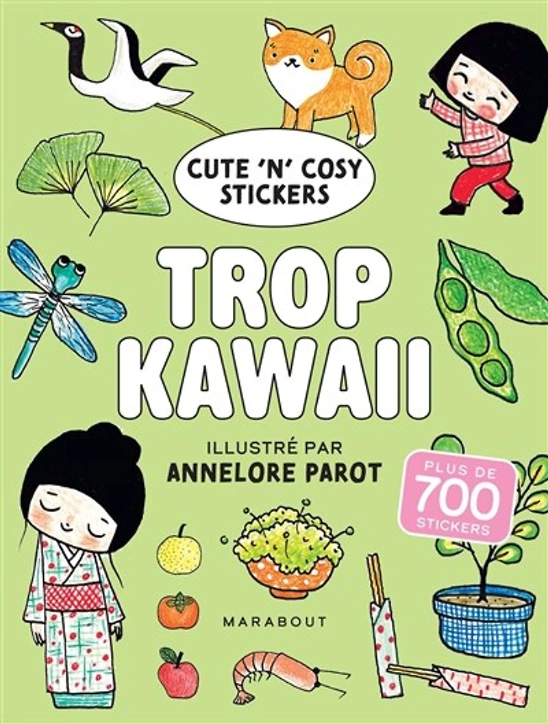 Trop kawaii: cute'n'cosy stickers