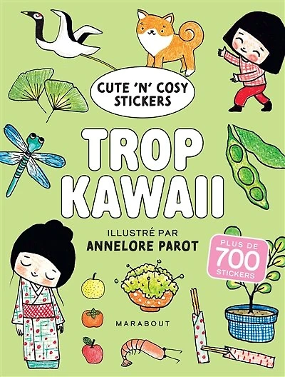 Trop kawaii: cute'n'cosy stickers