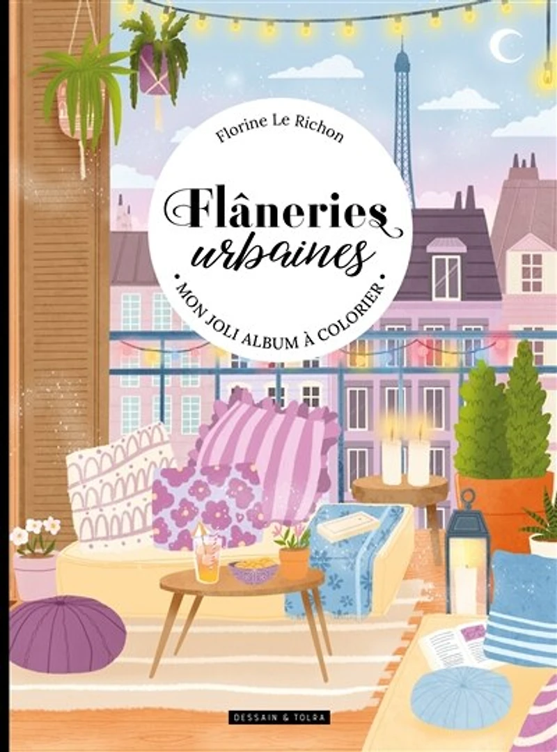 Flâneries urbaines: mon joli album à colorier