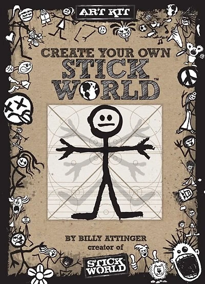 Create Your Own Stick World Kit: Includes Technique Book, Pens, And 80 Page Drawing Journal!