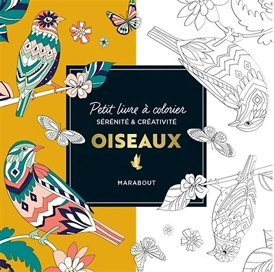 Petit livre à colorier: Oiseaux
